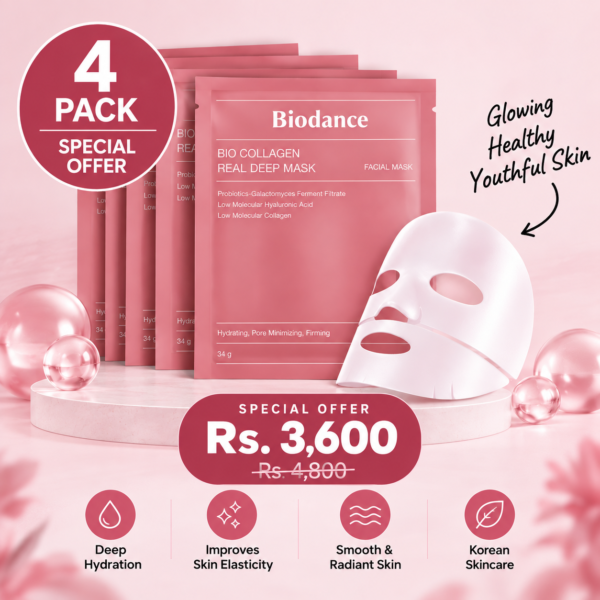 ✨ Biodance Bio-Collagen Real Deep Mask – 4 Pack Offer! ✨